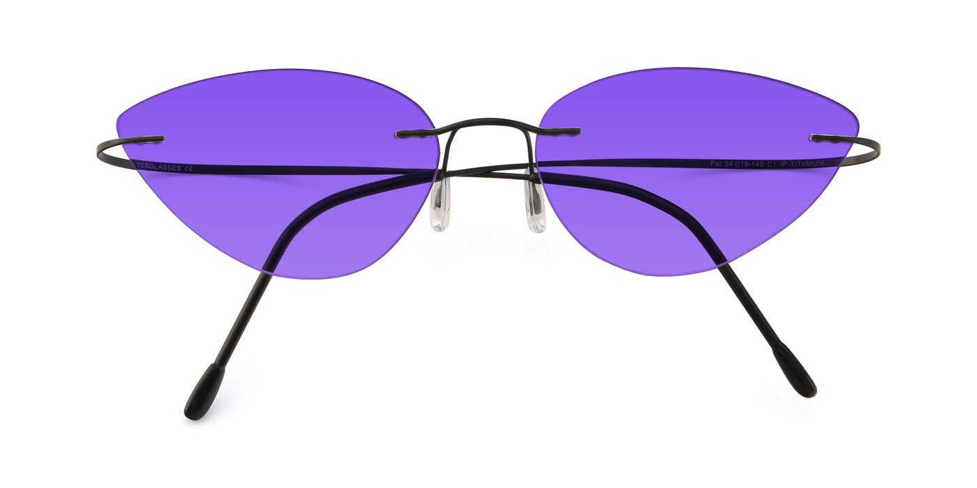 Pat - Black Tinted Sunglasses