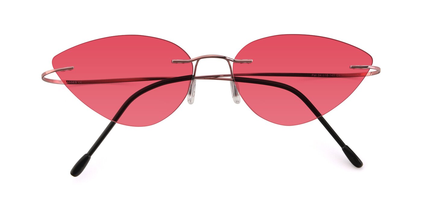 Pat - Light Pink Tinted Sunglasses