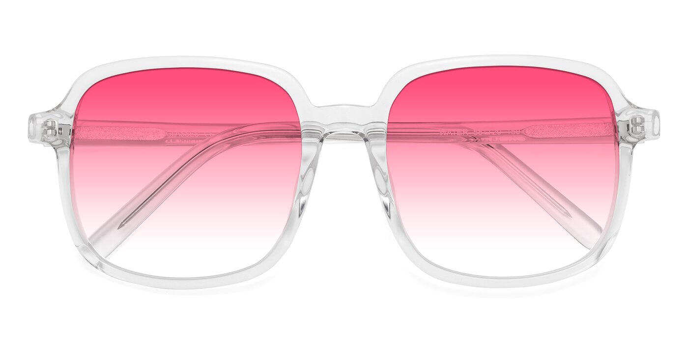 Water - Clear Gradient Sunglasses