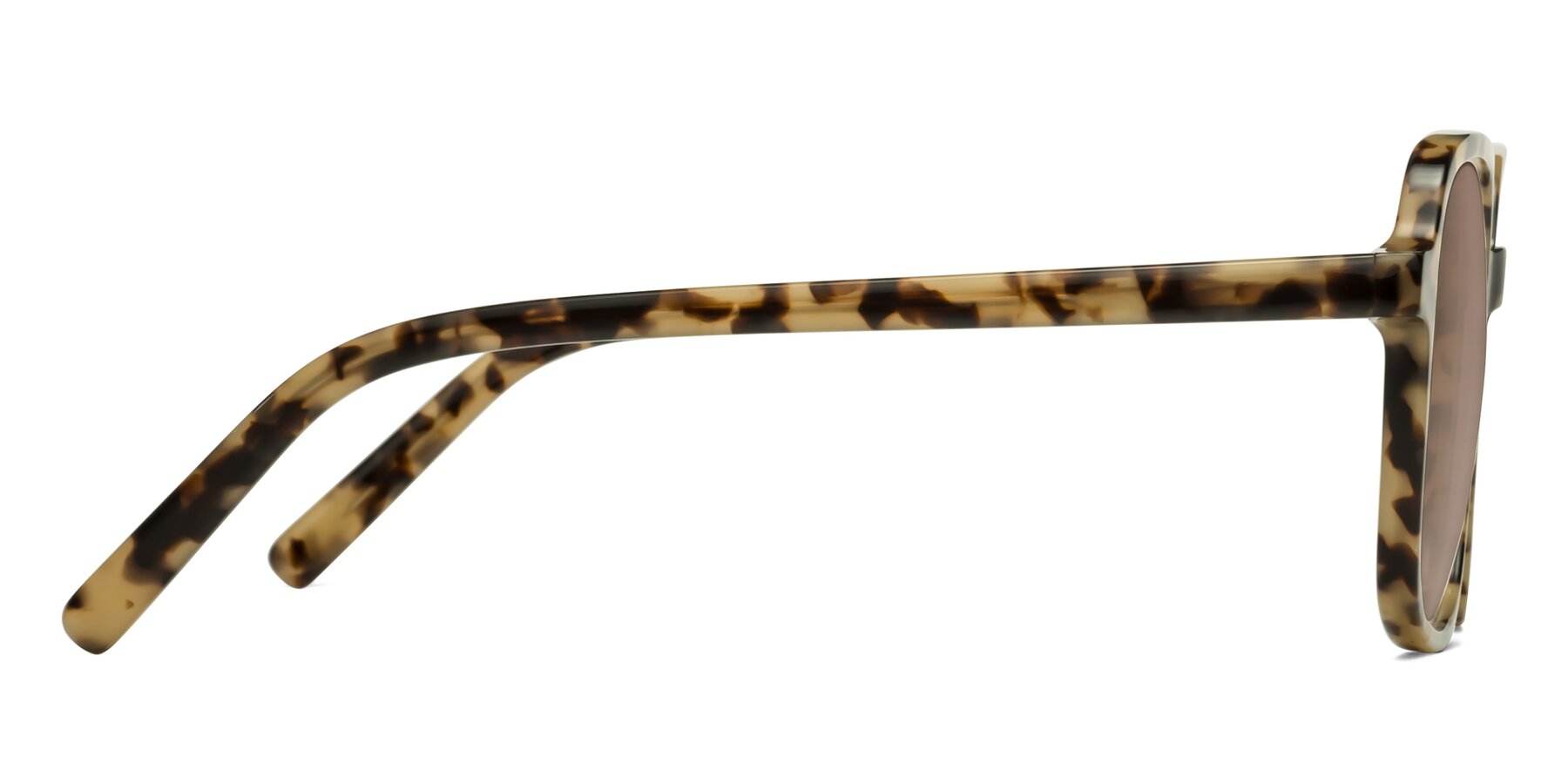 Side of Water in Tortoise with Medium Brown Tinted Lenses