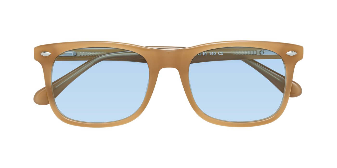007 - Caramel Tinted Sunglasses