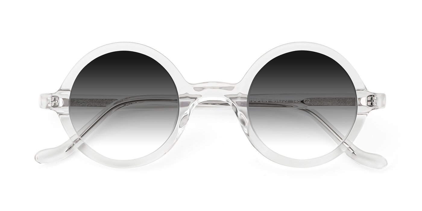 Chaplin - Clear Gradient Sunglasses