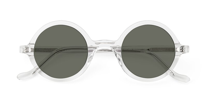 Chaplin - Clear Polarized Sunglasses