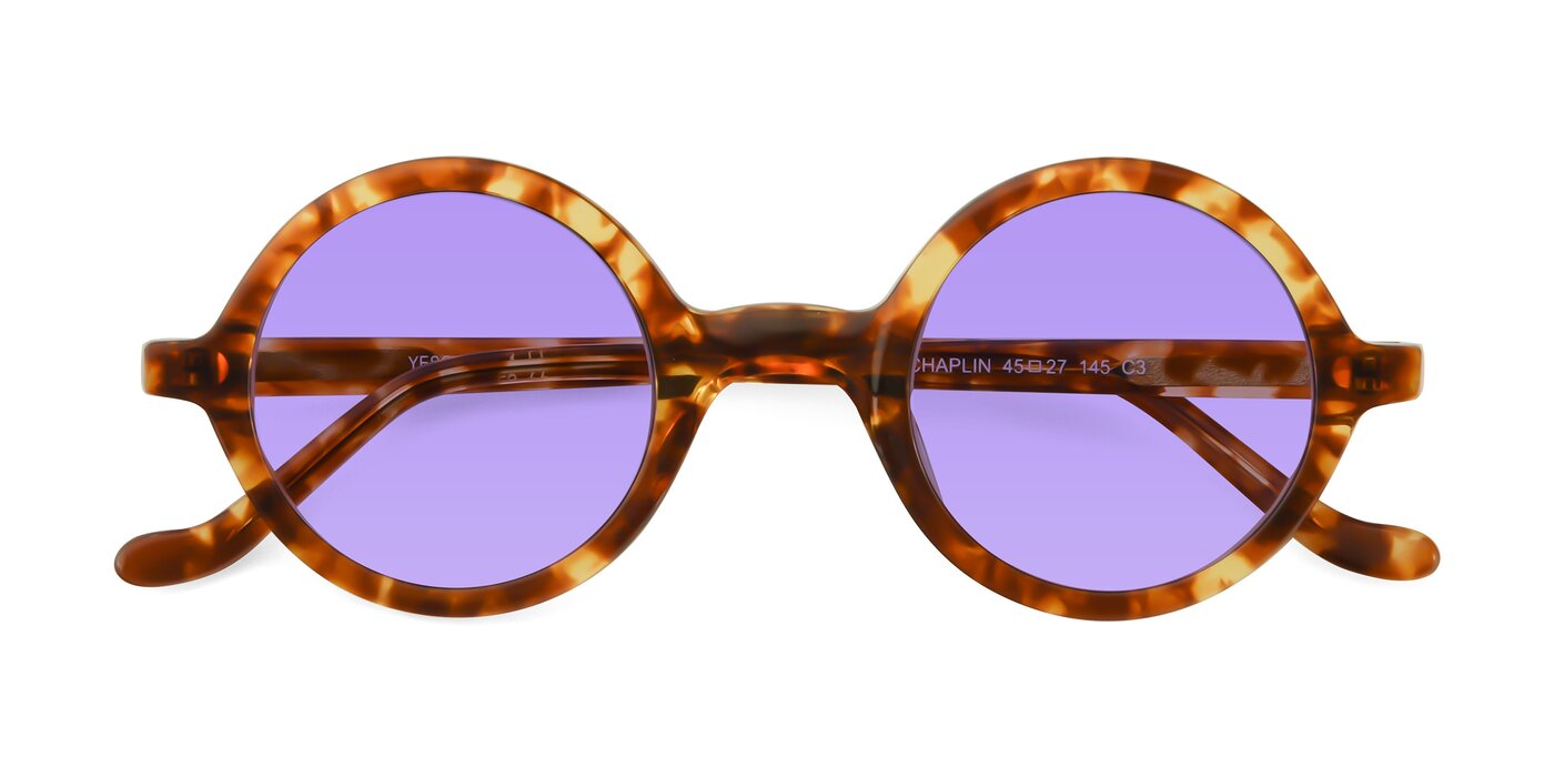 Chaplin - Tortoise Tinted Sunglasses