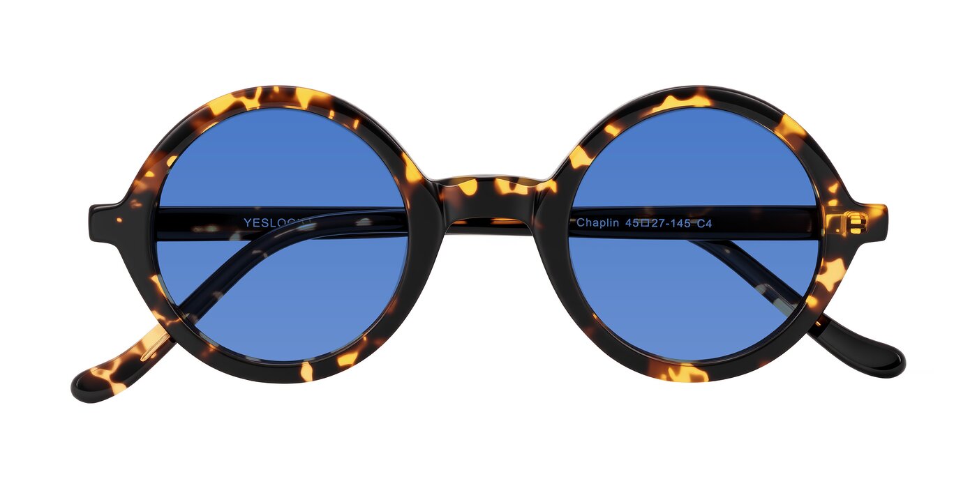Chaplin - Dark Tortoise Tinted Sunglasses