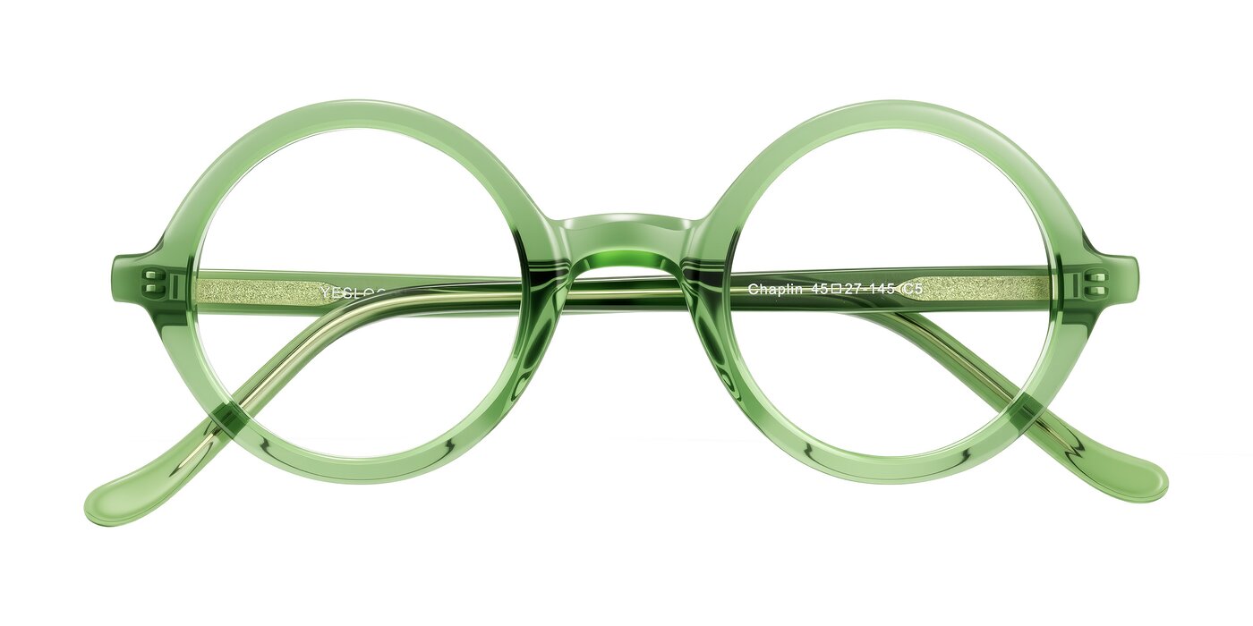 Chaplin - Green Eyeglasses