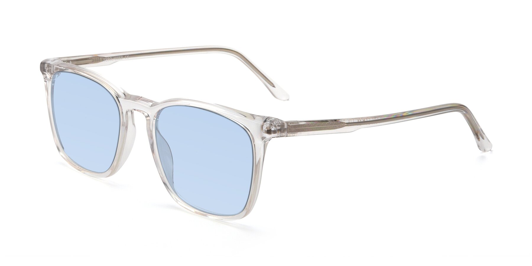 Angle of Vigor in Clear with Light Blue Tinted Lenses