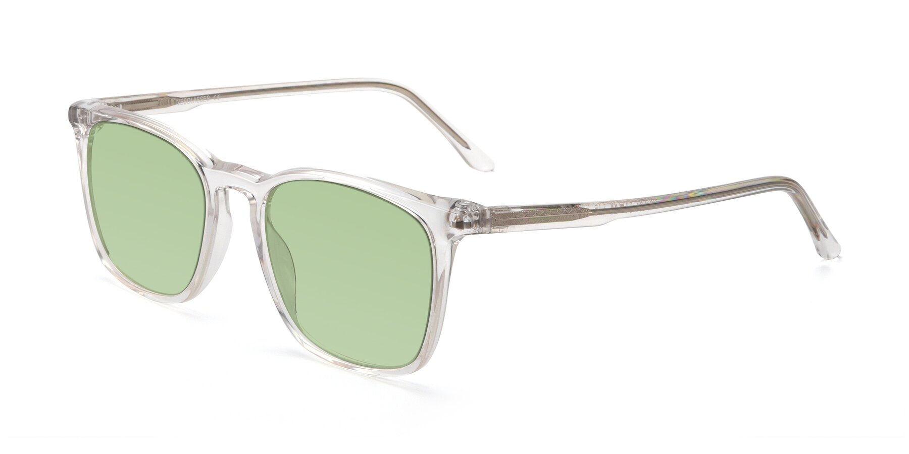 Angle of Vigor in Clear with Medium Green Tinted Lenses