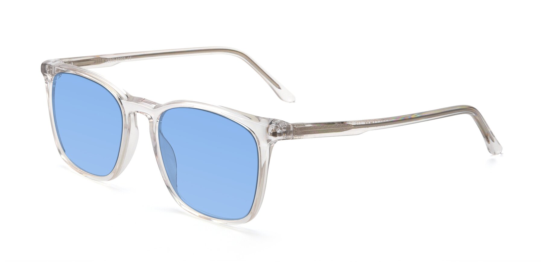 Angle of Vigor in Clear with Medium Blue Tinted Lenses
