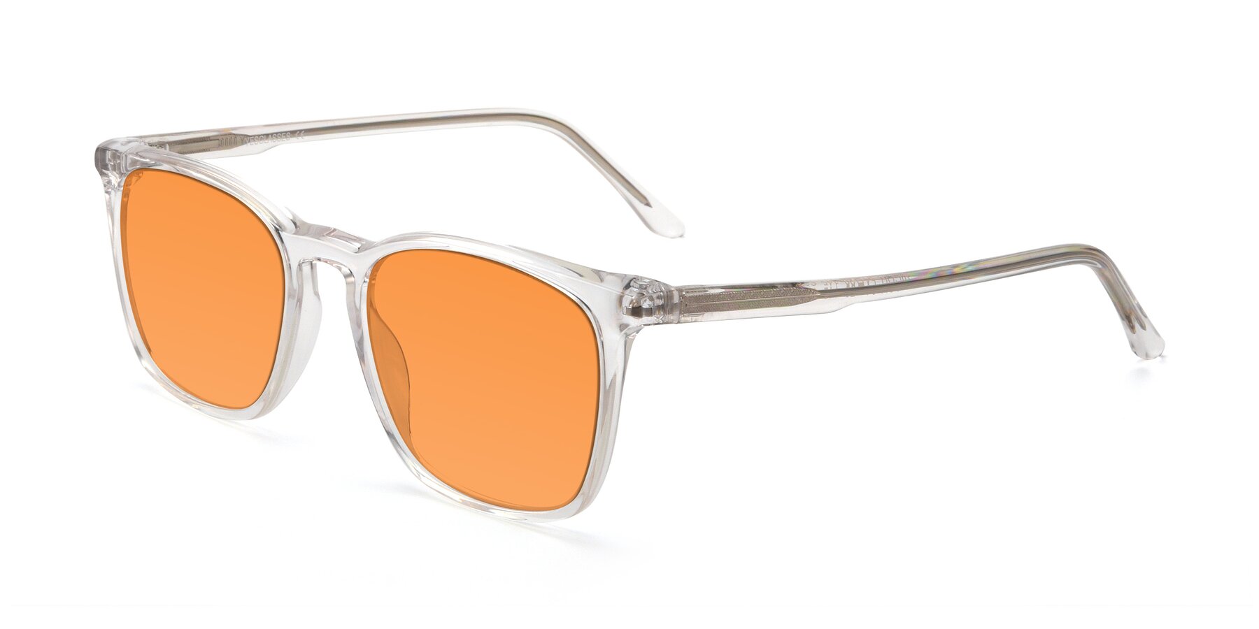 Angle of Vigor in Clear with Orange Tinted Lenses