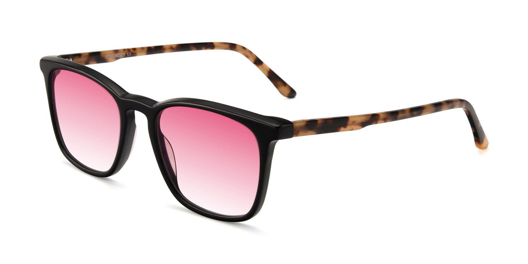 Angle of Vigor in Black-Tortoise with Pink Gradient Lenses