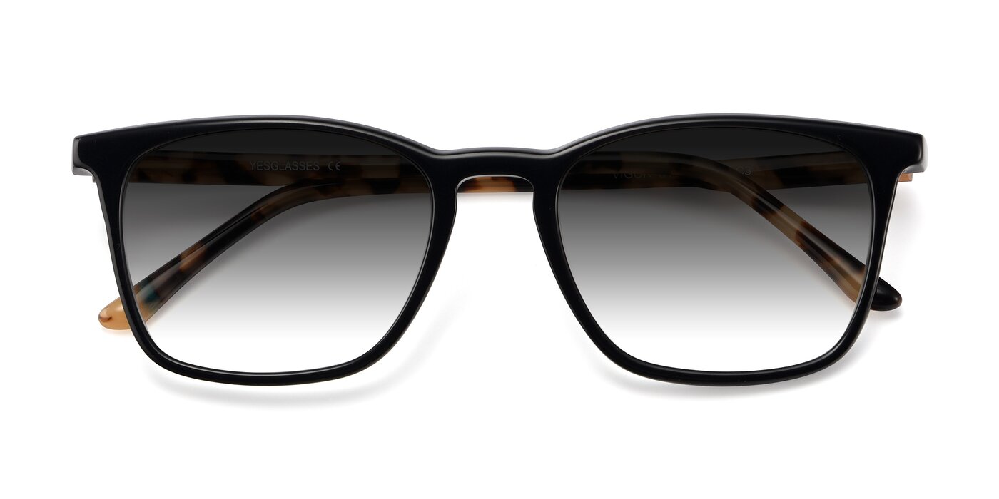 Vigor - Black / Tortoise Gradient Sunglasses
