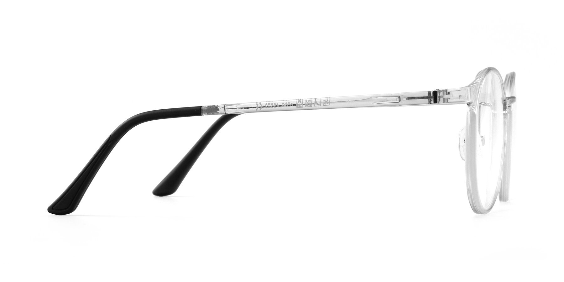 Clear Lightweight Low Bridge Fit Ultem Eyeglasses S7027