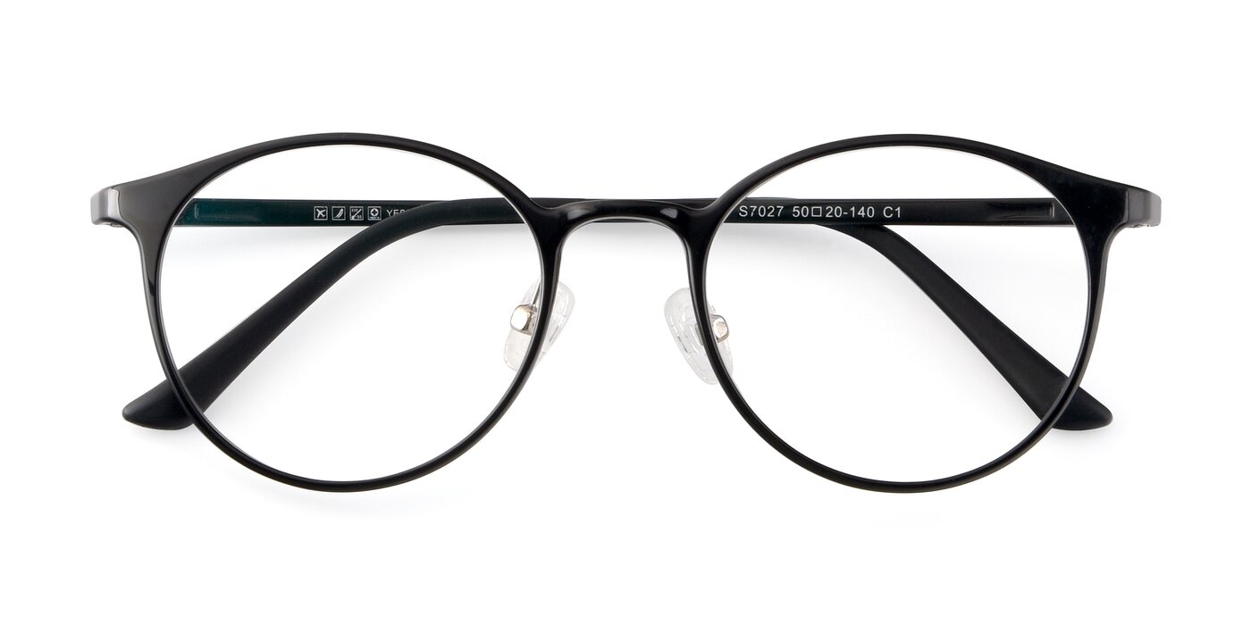 S7027 - Black Eyeglasses
