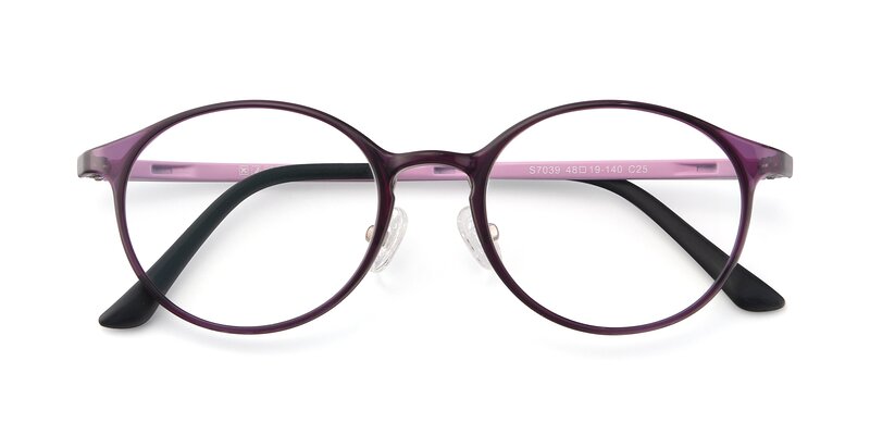 S7039 - Purple / Pink Eyeglasses