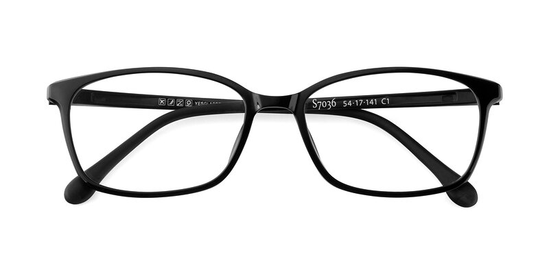 S7036 - Black Eyeglasses