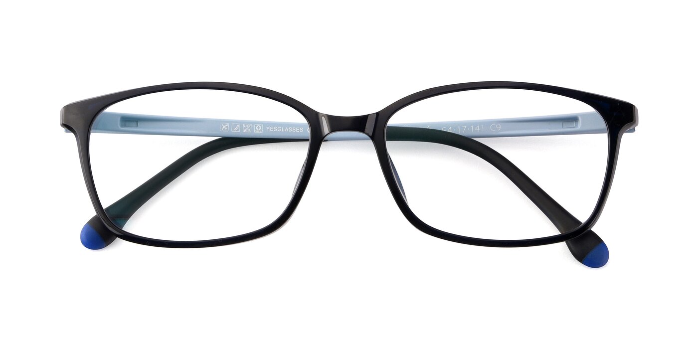 S7036 - Black / Blue Blue Light Glasses