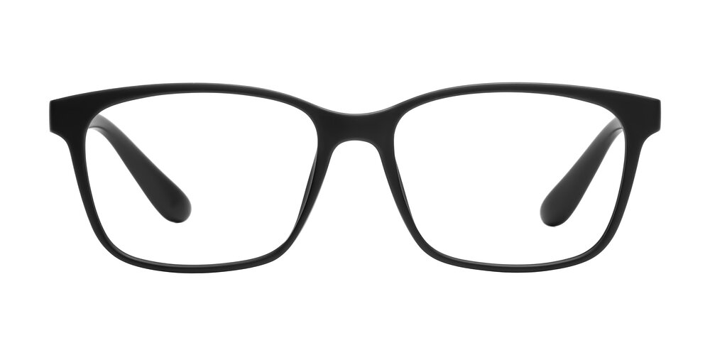 Simplic - Matte Black Eyeglasses