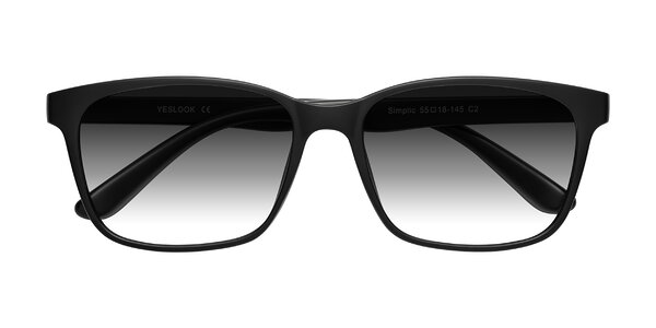 Front of Simplic in Matte Black