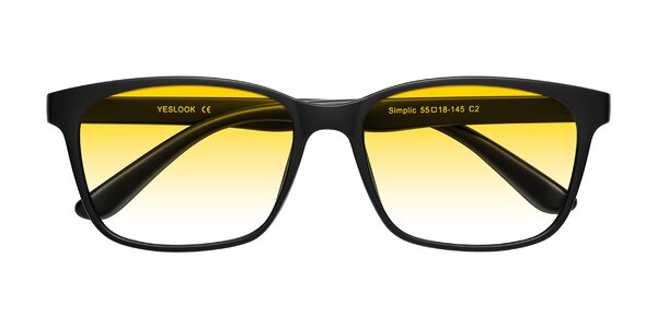 Front of Simplic in Matte Black