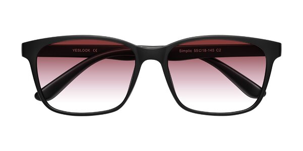 Front of Simplic in Matte Black