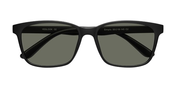 Front of Simplic in Matte Black