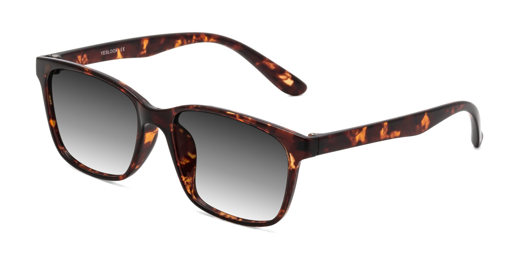 Angle of Simplic in Tortoise with Gray Gradient Lenses