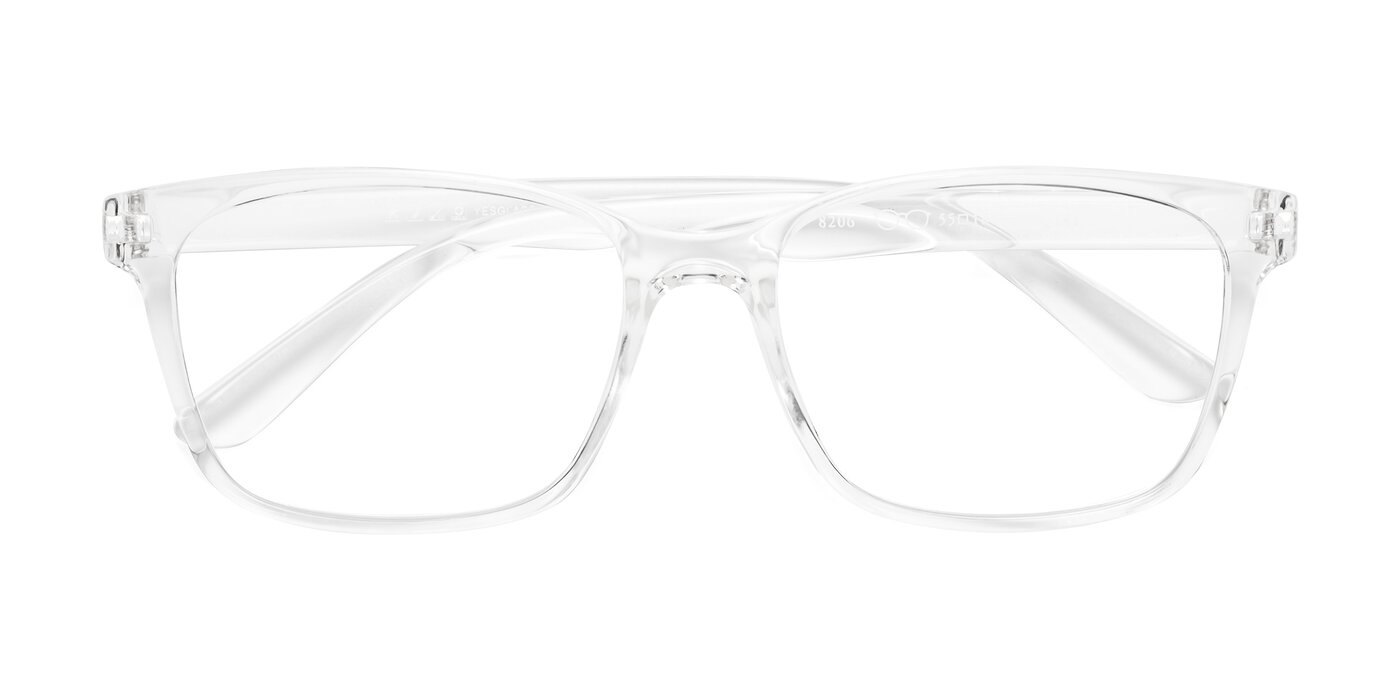 8206 - Clear Reading Glasses