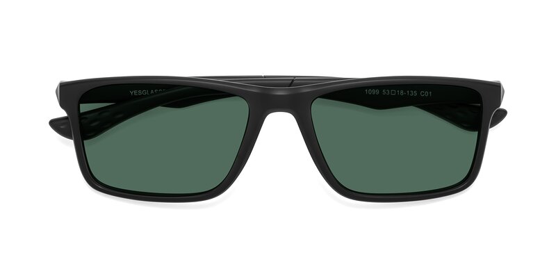 Engineer - Matte Black Polarized Sunglasses
