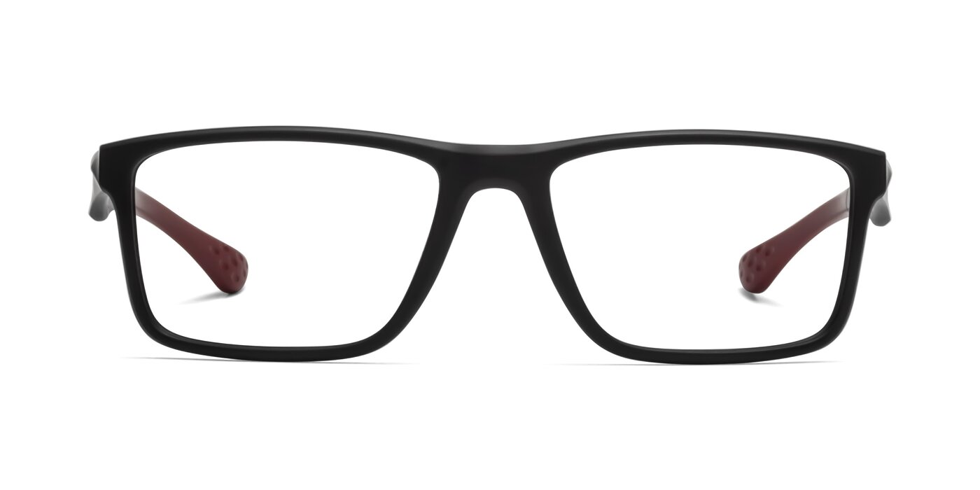 Engineer - Matte Black/Wine Blue Light Glasses