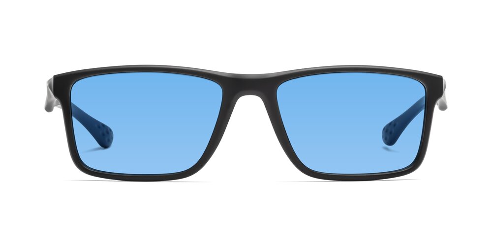 Engineer - Matte Black/Blue Tinted Sunglasses