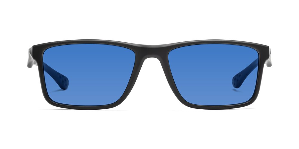 Engineer - Matte Black/Blue Tinted Sunglasses
