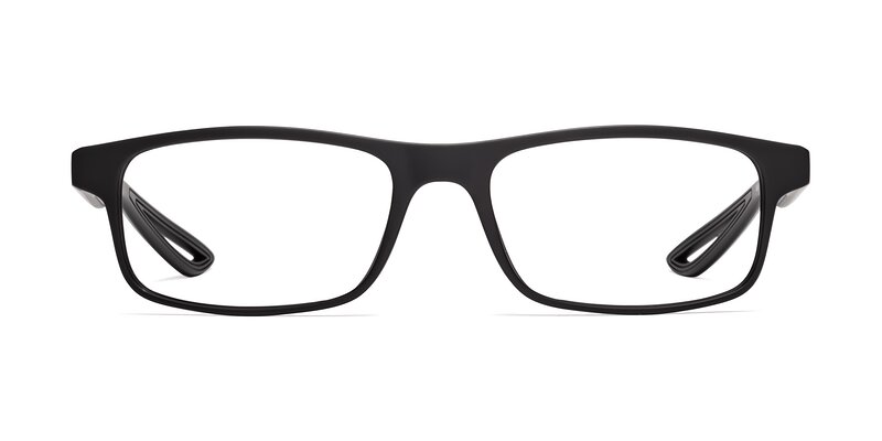 Bill - Matte Black Eyeglasses