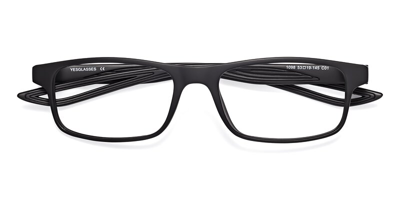 Bill - Matte Black Reading Glasses