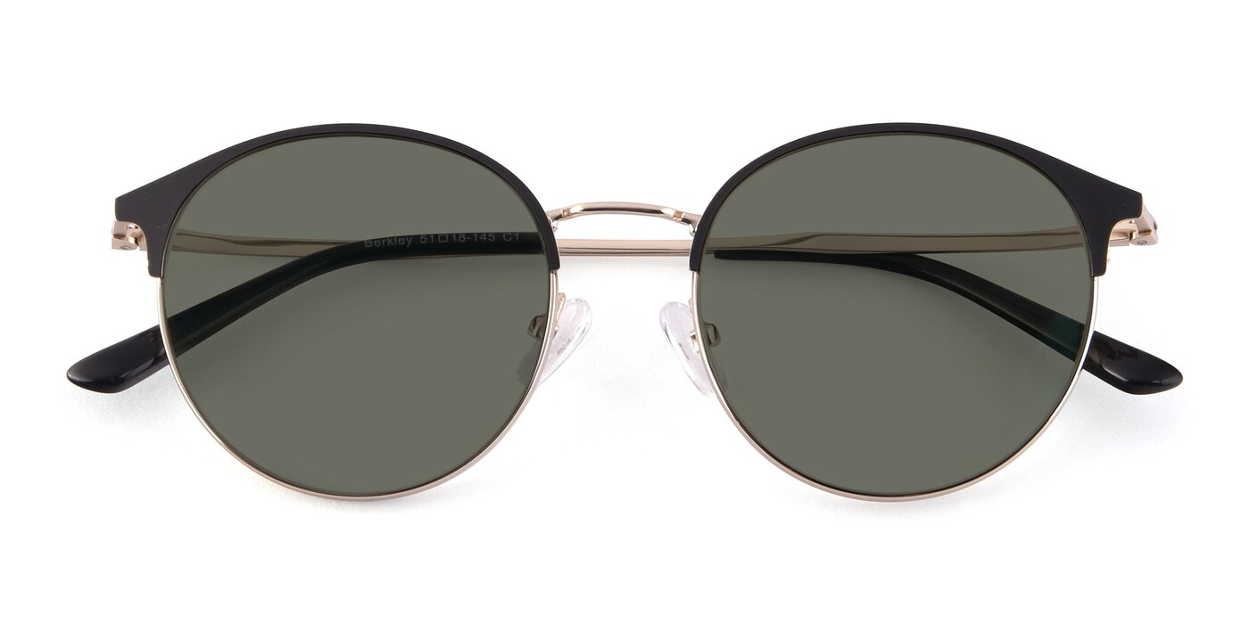 Berkley - Black / Gold Polarized Sunglasses
