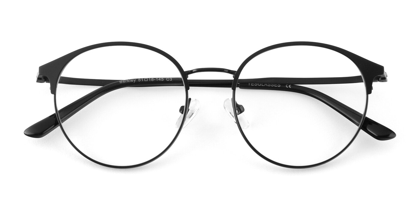 Berkley - Matte Black Blue Light Glasses