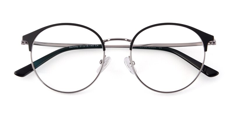 Berkley - Black / Gunmetal Eyeglasses