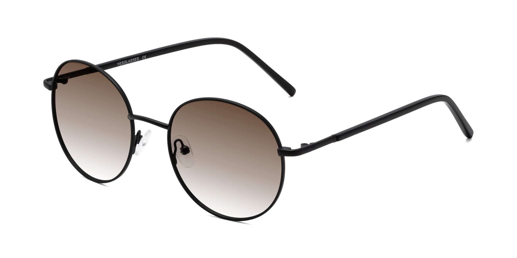 Angle of Cosmos in Black with Brown Gradient Lenses