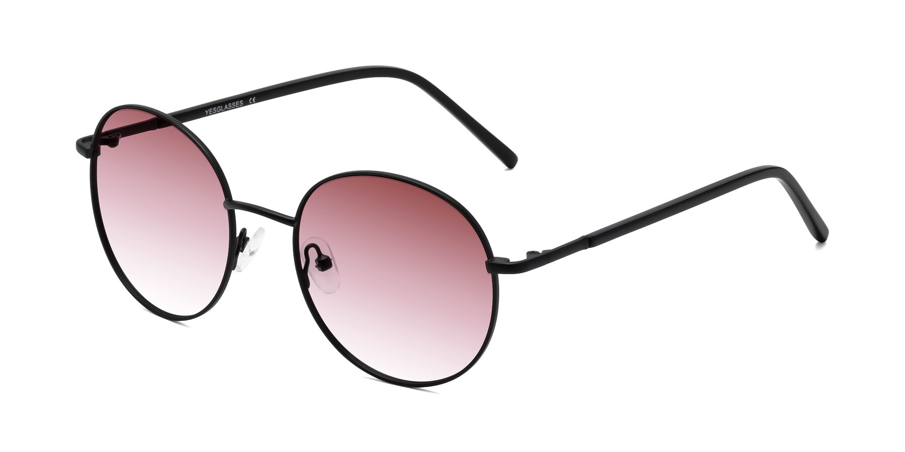 Angle of Cosmos in Black with Garnet Gradient Lenses