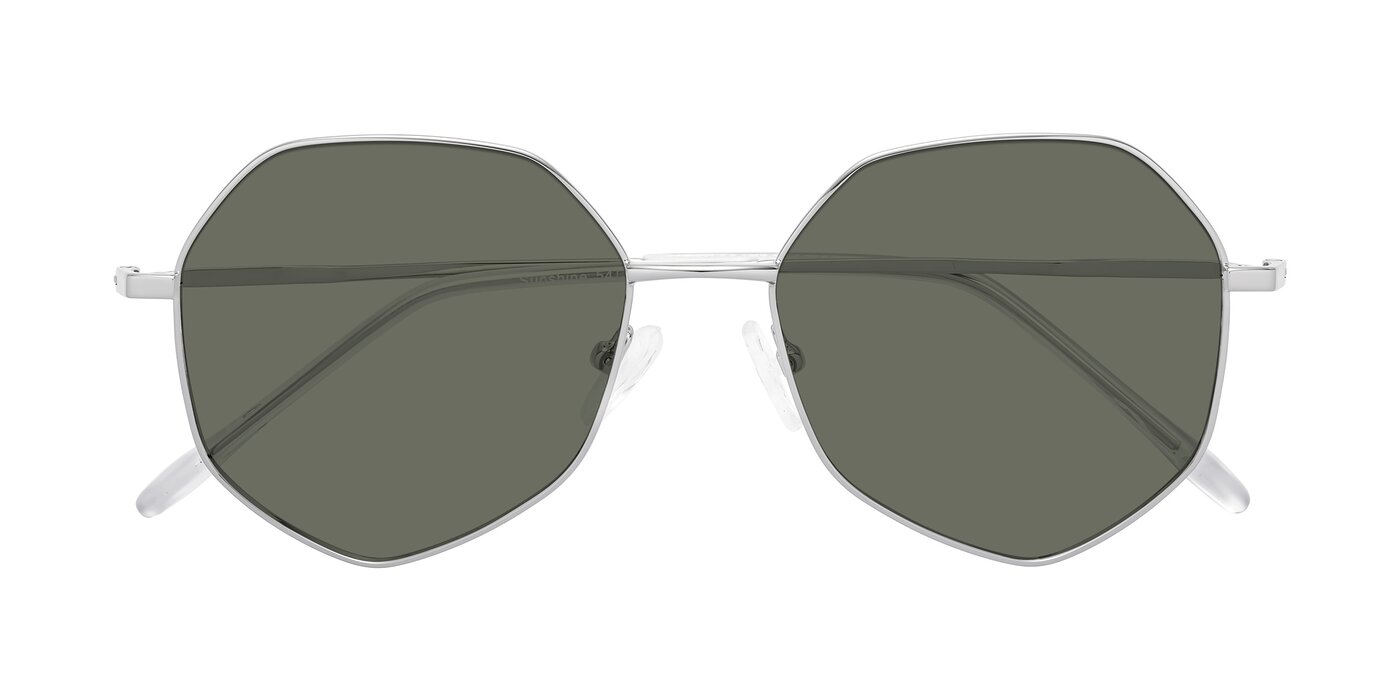 Sunshine - Silver Polarized Sunglasses