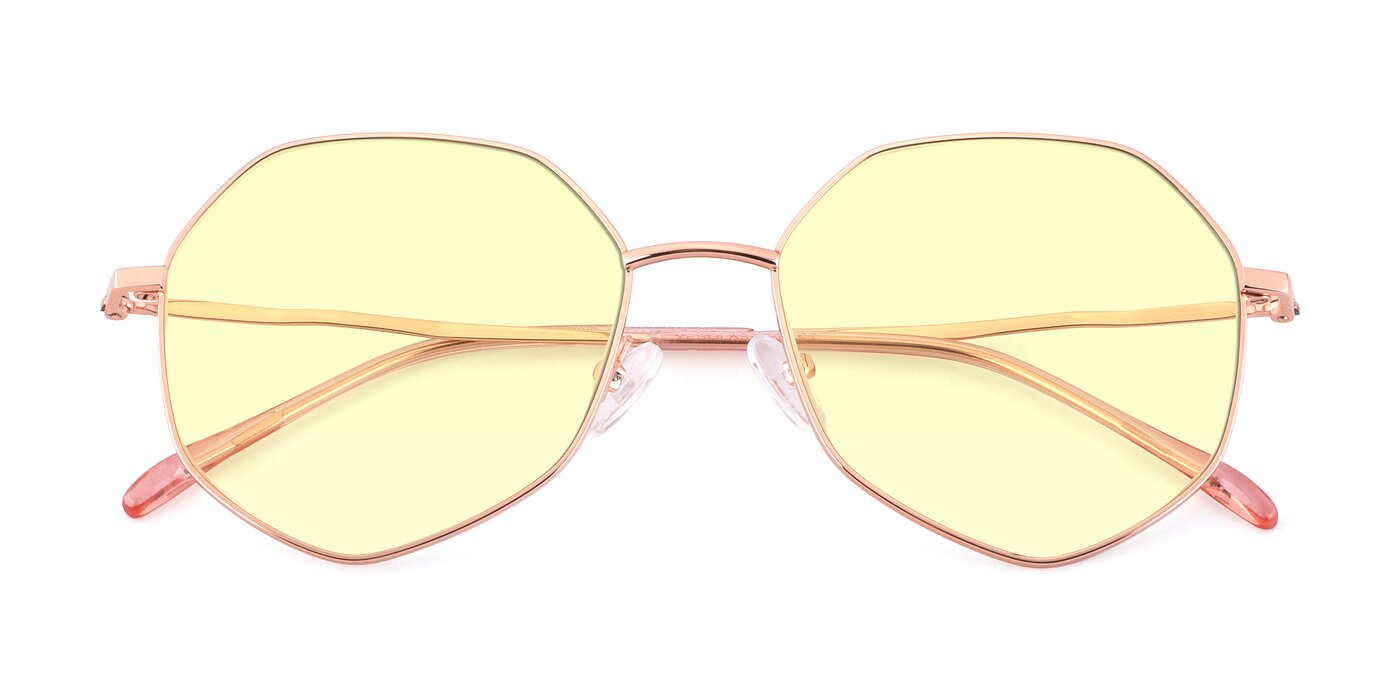 Sunshine - Rose Gold Tinted Sunglasses