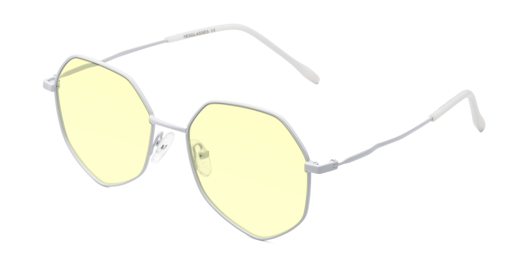 Angle of Sunshine in Milk with Light Yellow Tinted Lenses