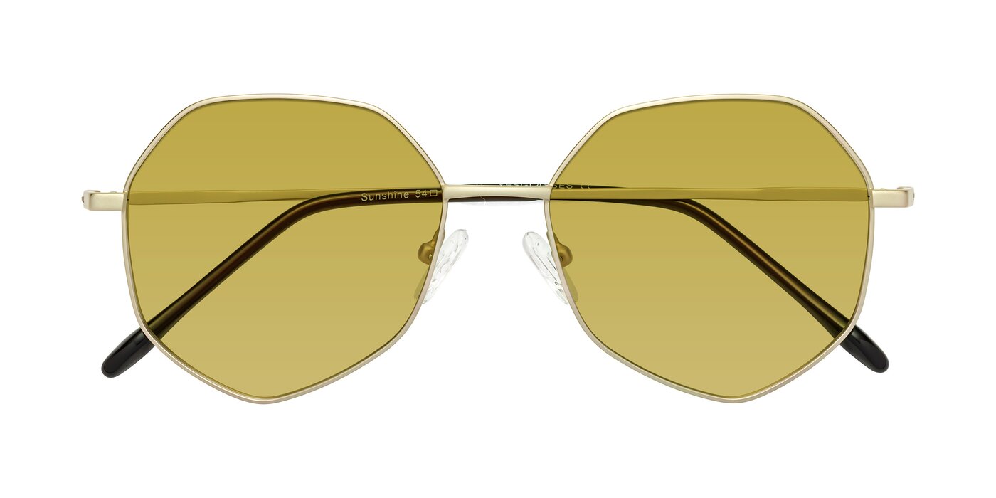 Sunshine - Light Gold Tinted Sunglasses