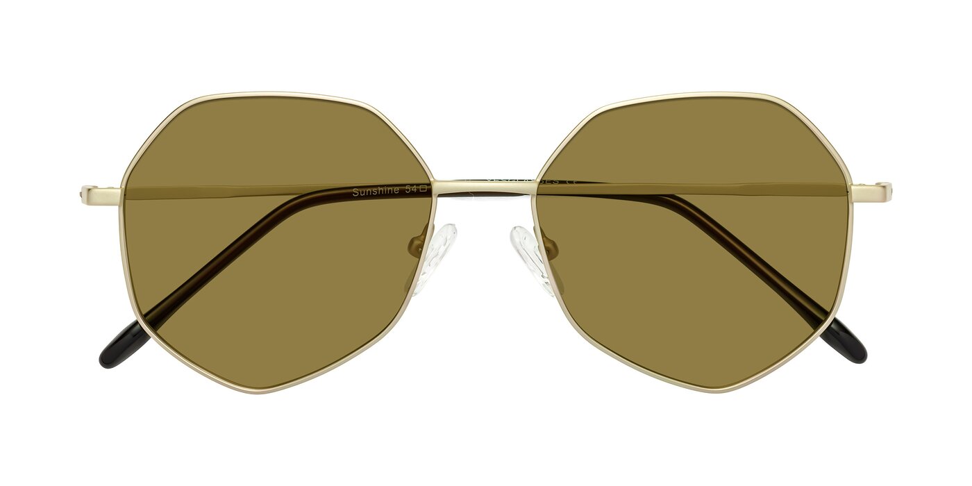 Sunshine - Light Gold Polarized Sunglasses