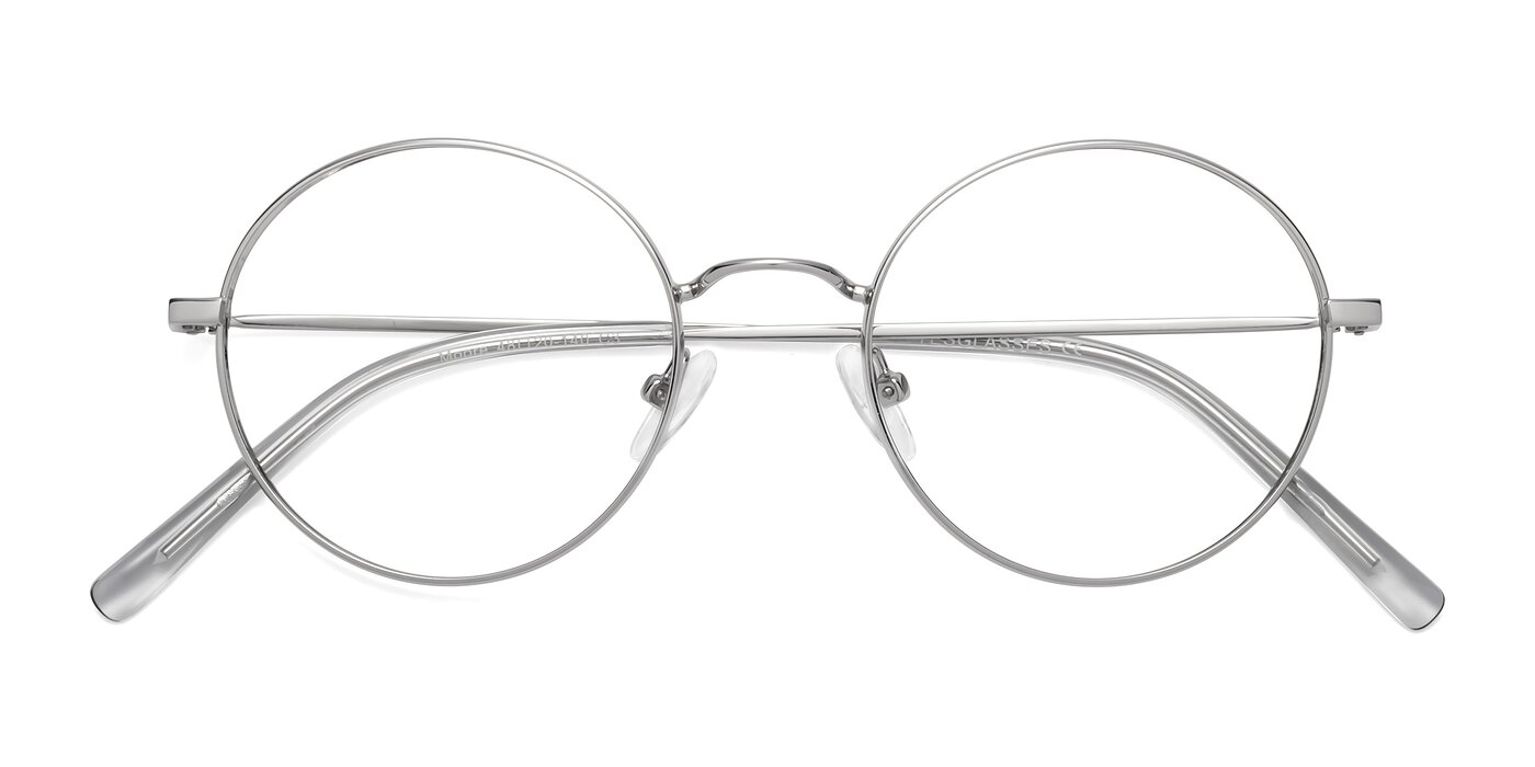 Moore - Silver Eyeglasses