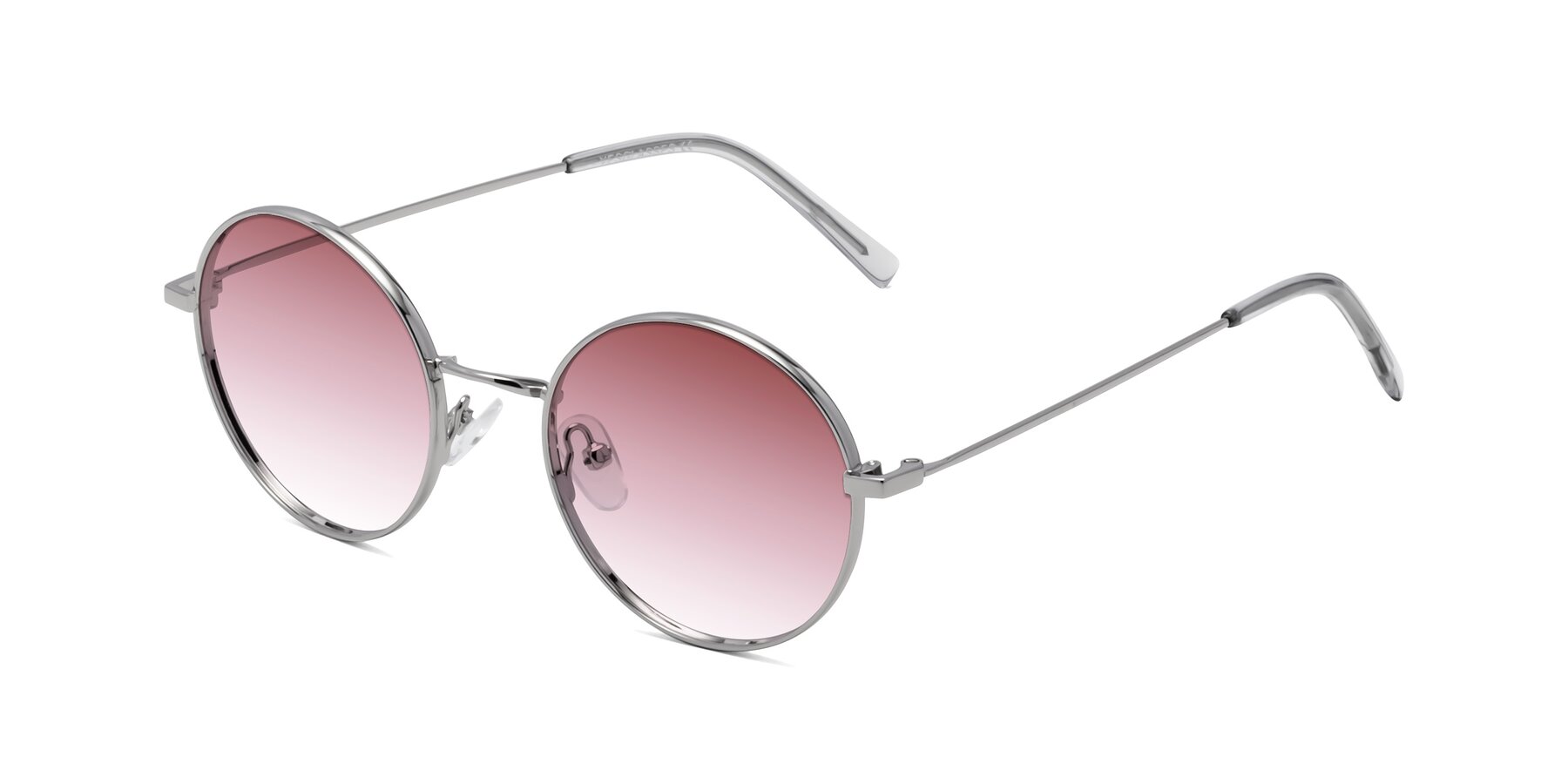 Angle of Moore in Silver with Garnet Gradient Lenses