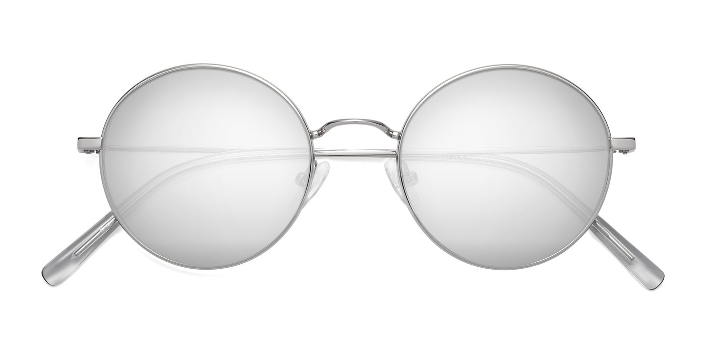 Moore - Silver Flash Mirrored Sunglasses