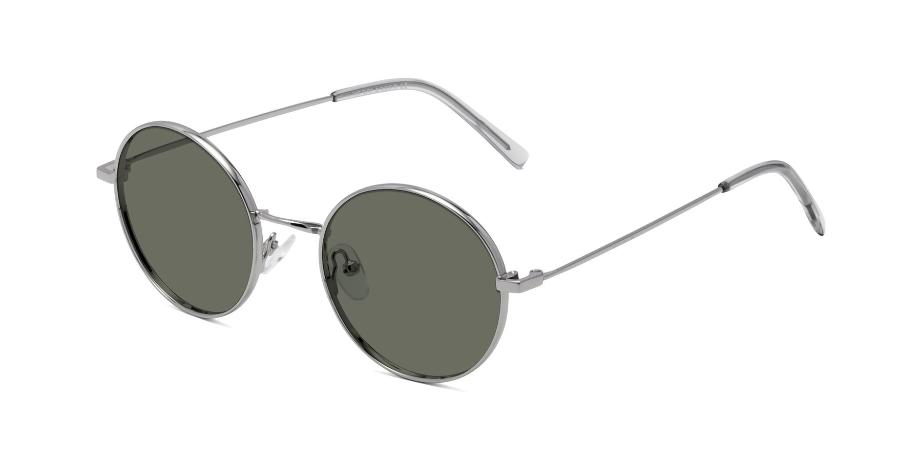 Angle of Moore in Silver with Gray Polarized Lenses