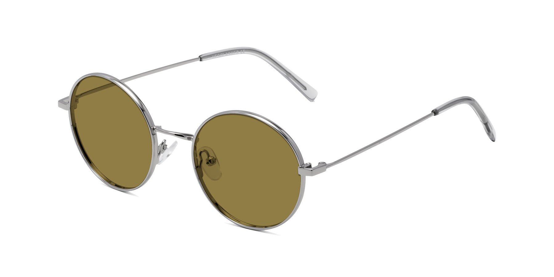 Angle of Moore in Silver with Brown Polarized Lenses