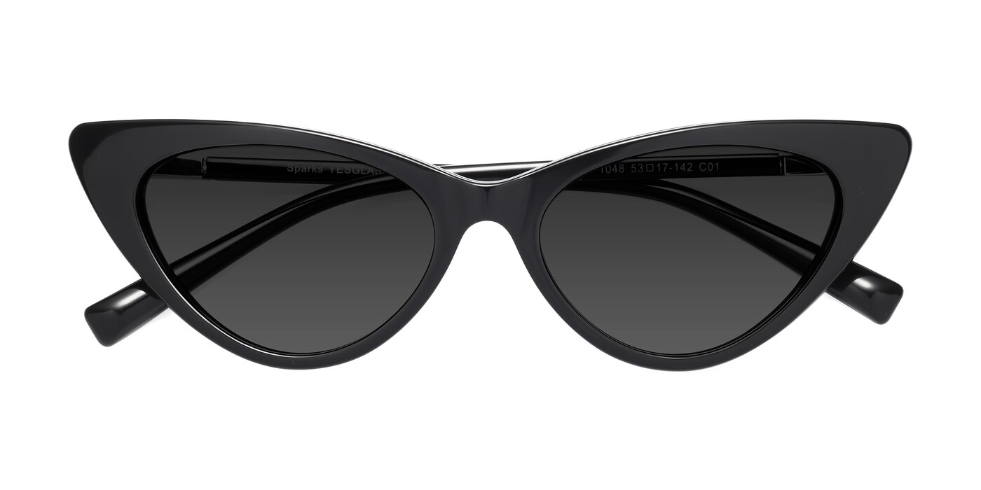 Sparks - Black Tinted Sunglasses